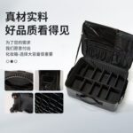 PU鳄鱼纹拉杆化妆箱/美甲纹绣工具箱 - 图片 2