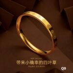 沙金 镀金手镯 九选三（闭口圈口54#-64#） - 图片 10