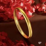 沙金 镀金手镯 九选三（闭口圈口54#-64#） - 图片 8