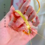 爆闪三面碎碎冰手镯时尚6N碎冰冰手环 - 图片 3