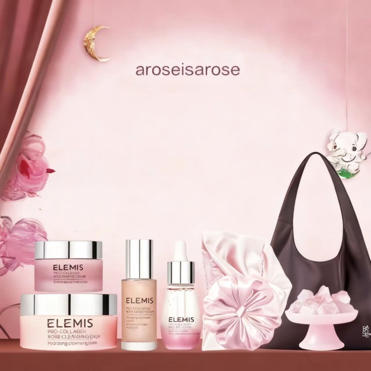 a903c76221e4759fe492b8d9c9d525cd ELEMIS玫瑰胶原焕亮盒子 (章小蕙鼎力推荐) - 图片 1